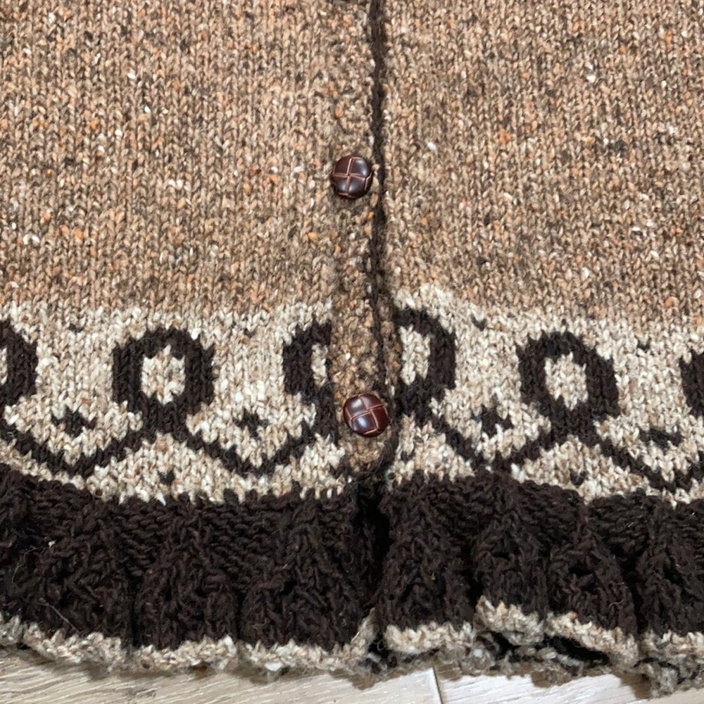 Blarney Woolen Mills handknit sweater coat - Picture 9 of 10